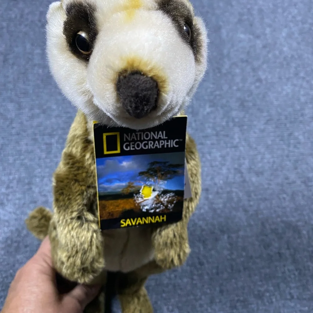 NWT National Geographic Savannah collection Meerkat Plush‎